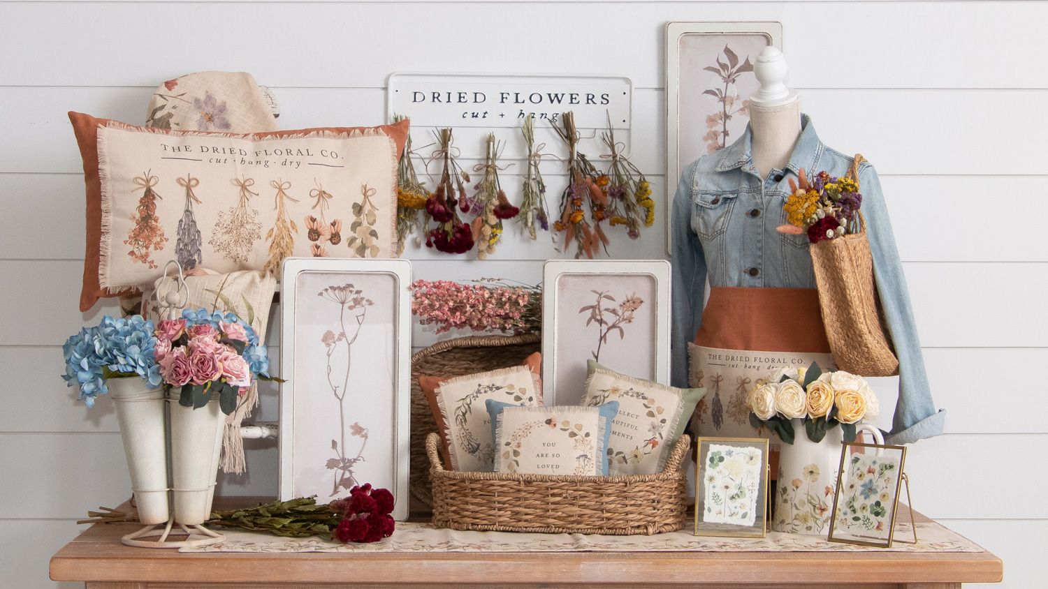 The Dried Floral Co. display room scene