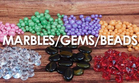 MARBLES/GEMS/BEADS