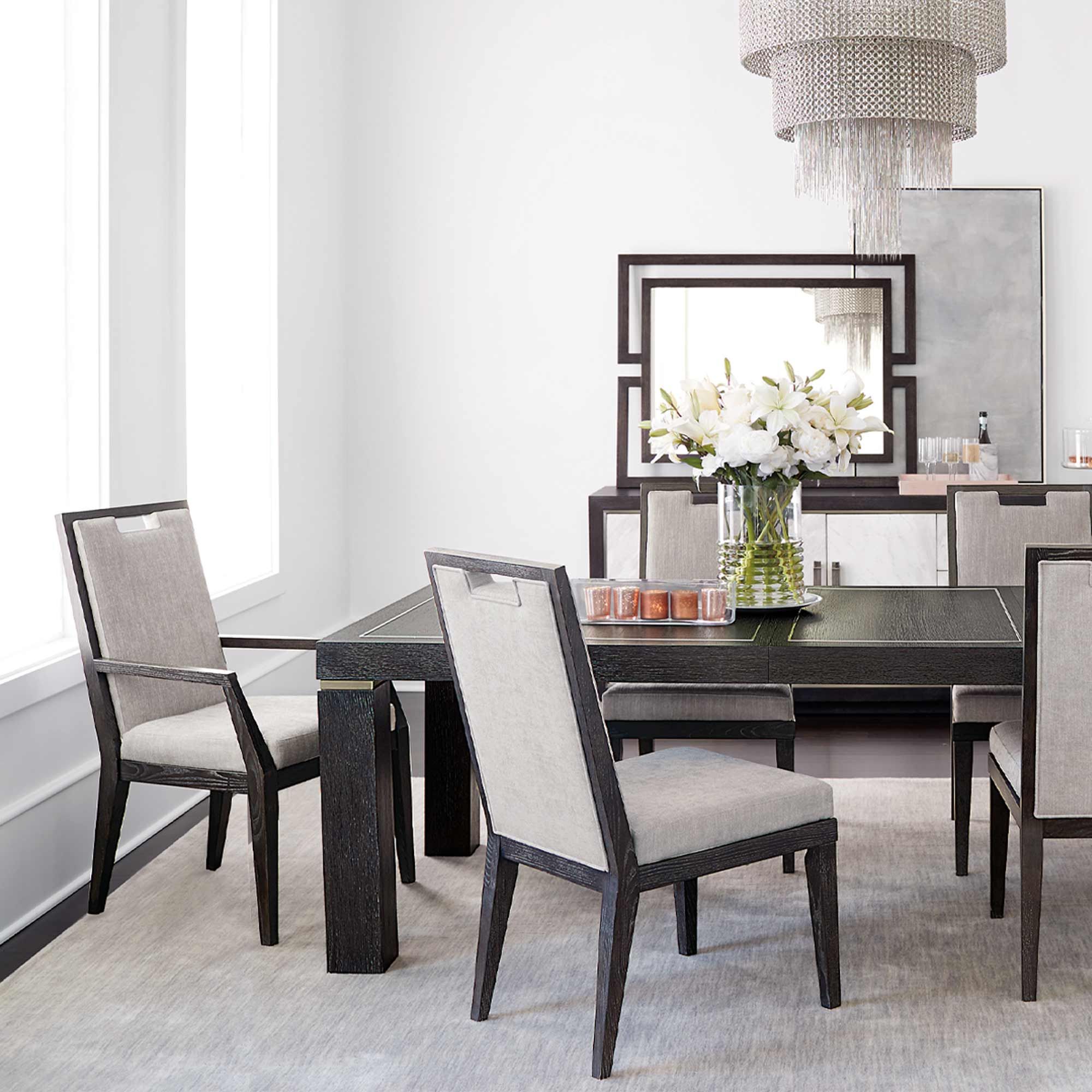 Bernhardt jet set online dining table