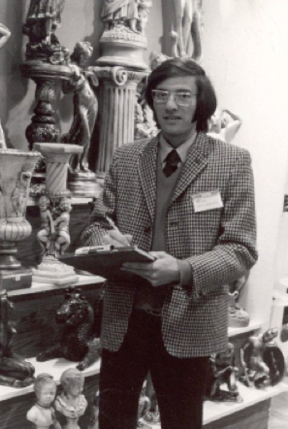 Thatâs our current president, David Abbott, at a gift show in 1971
