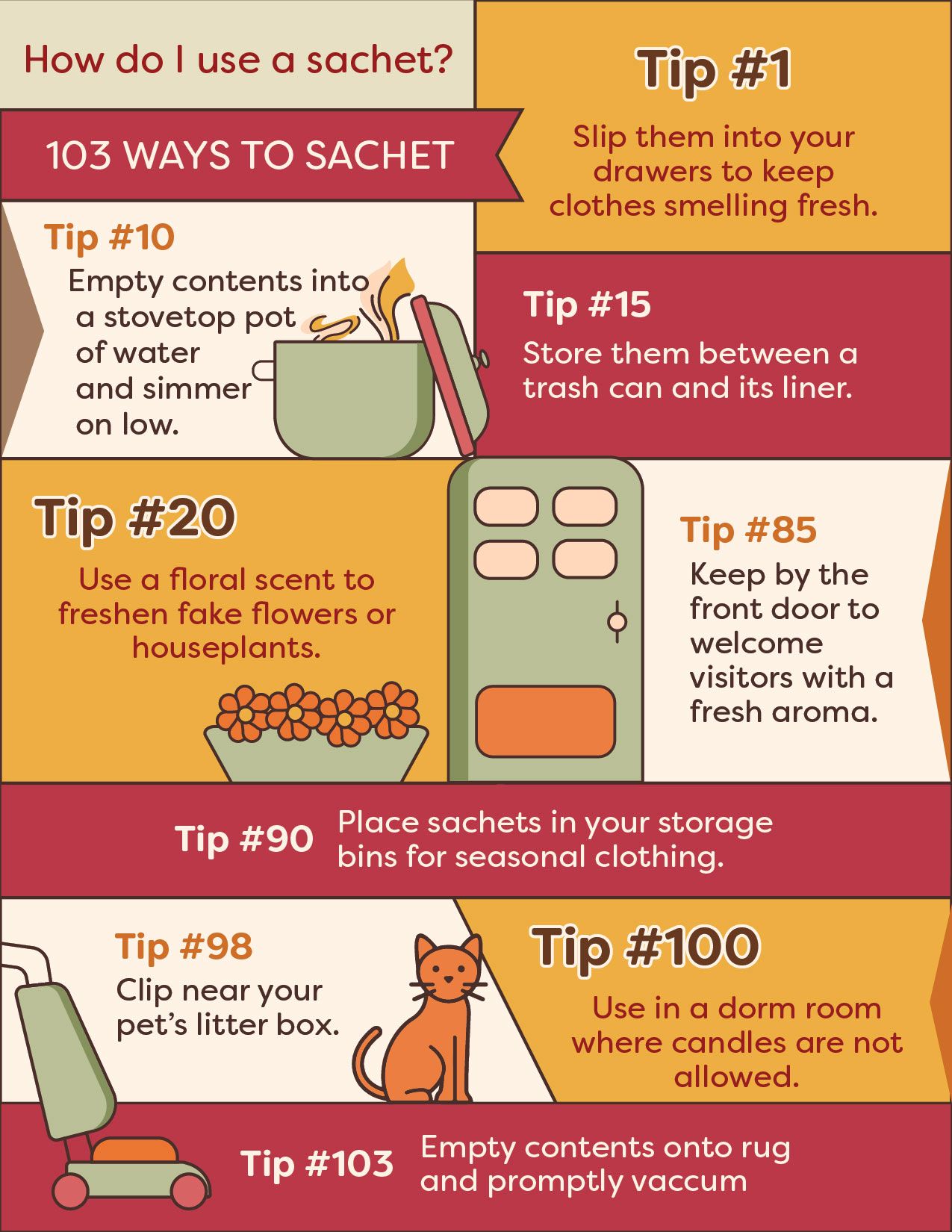  Fall - 103 Ways to Use a Sachet