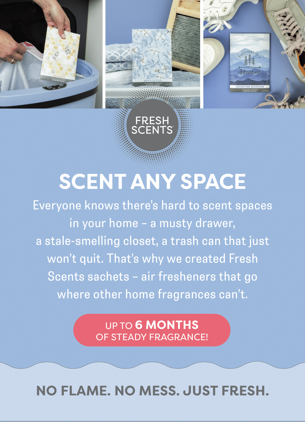  About Fresh Scents Sachets Poster