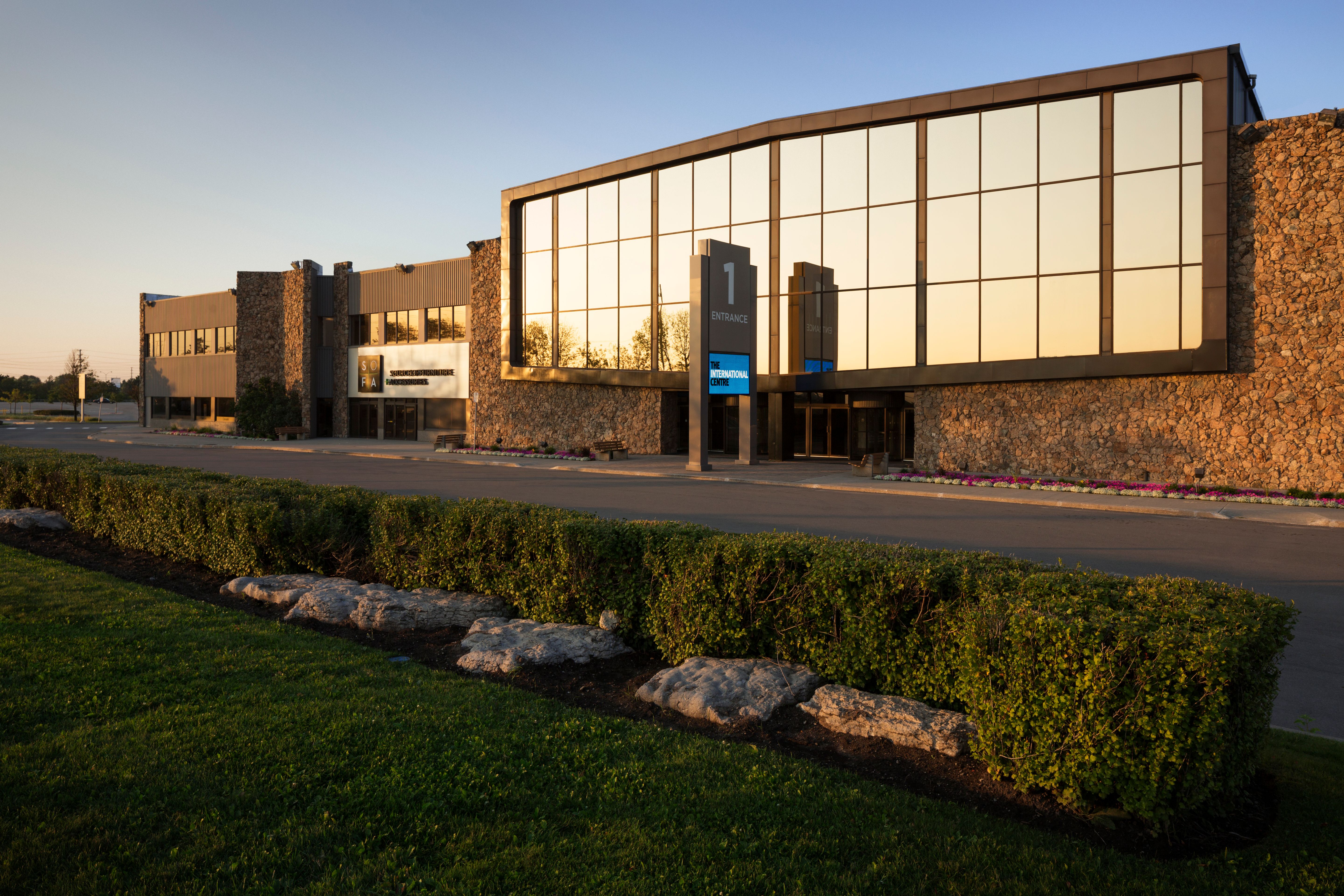 Showroom view from outside