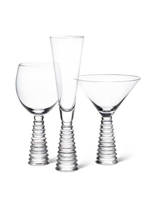 Tuxedo Glassware