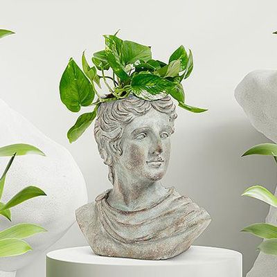 Roman shaped planter