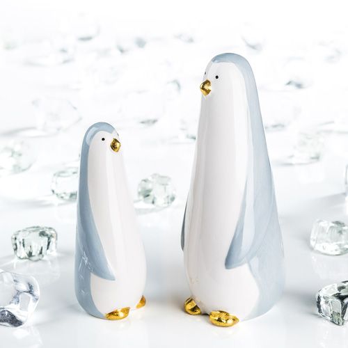ceramic penguin figurines