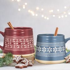 festive mugs