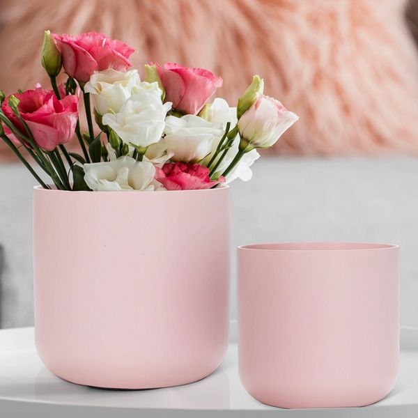 Modern pink planter