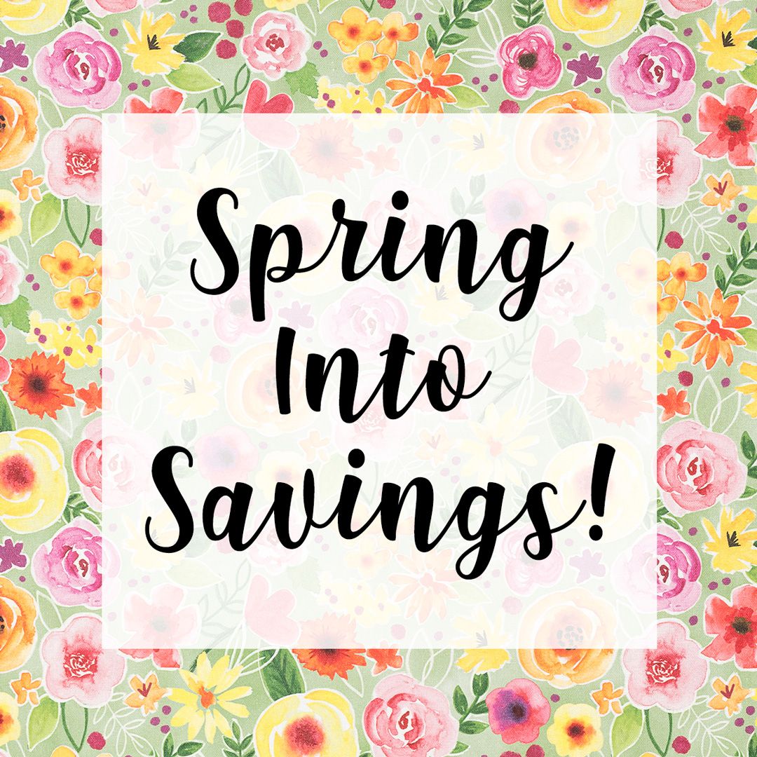 Save big with our spring promo! Receive discounts or dating on orders of in-stock merchandise, but only for the month of April! 💐🌼🌸🌷⁠