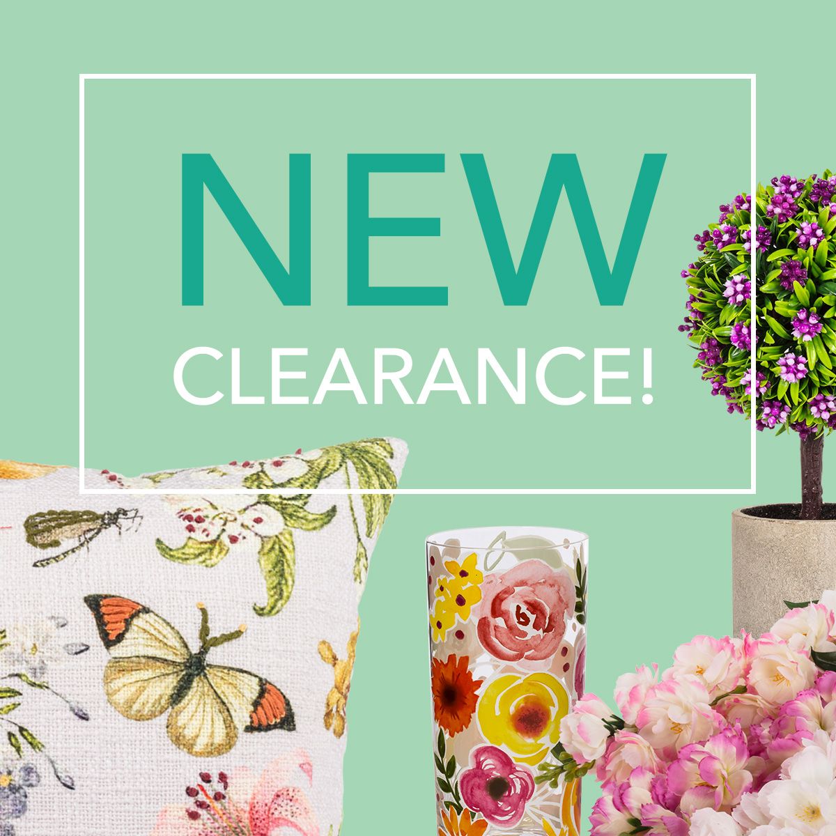 New Clearance just dropped! Limited stock, big savings! Stock up on fabulous décor, tableware and accessories at unbeatable prices. Don’t miss out on this huge sale! ✨️😀💛