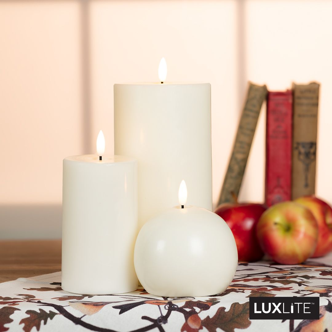 Our Fall Freight Promo is in full swing! Get low flat-rate freight deals on in-stock, immediate ship orders over $1500! 🕯️🕯️🤍💛⁠ ⁠ Plus, stock up for Q4 on LUXLITE, the most realistic, pulsating flameless wax candle on the market. Check out our new colours of tapers!⁠