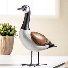 Canada goose figurine