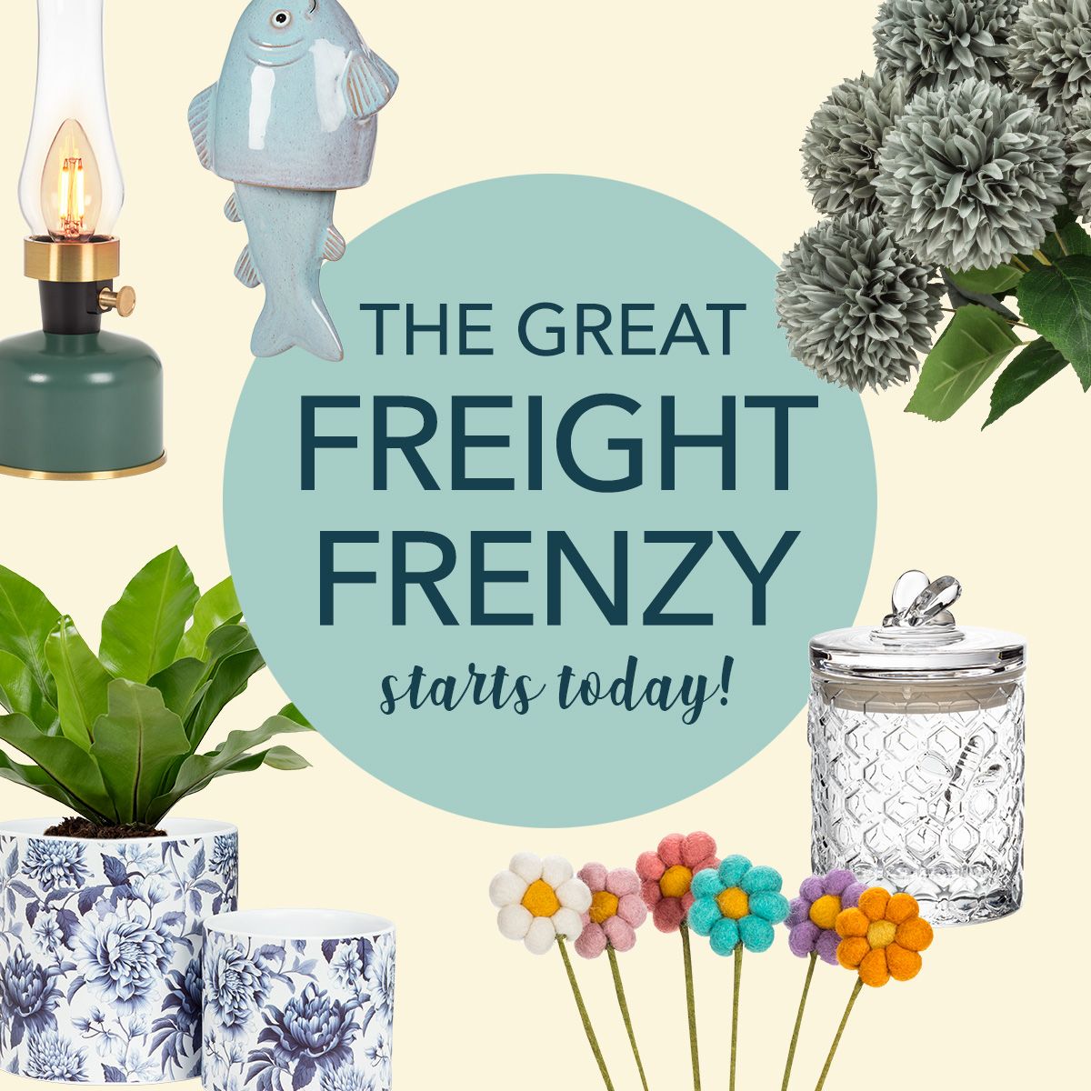 The Great Freight Frenzy starts today! Take advantage of amazing flat rate freight deals on in-stock merchandise, including Clearance! Don't wait - stock up now and save big. Promo ends April 11, 2025 (Valid only in Canada) 🙂✨️😗⁠