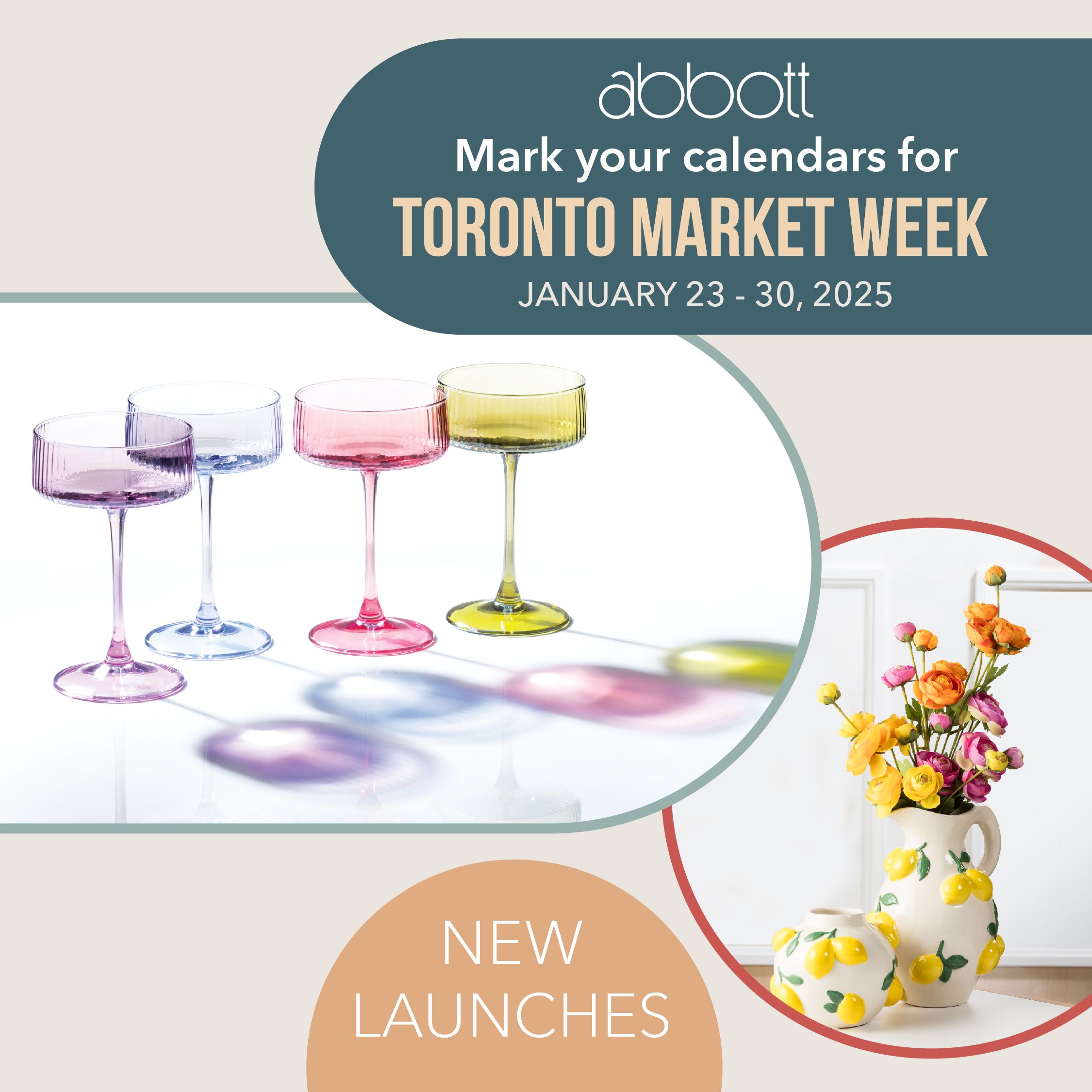 Mark your calendars for Toronto Market Week, January 23-30, 2025! Join us for show-only specials, hundreds of new products, our 2025 Holiday Booking Program and more! 🙂👌✨️⁠