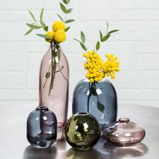 colourful vases