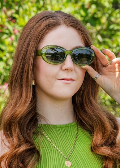 Person with sunglasses