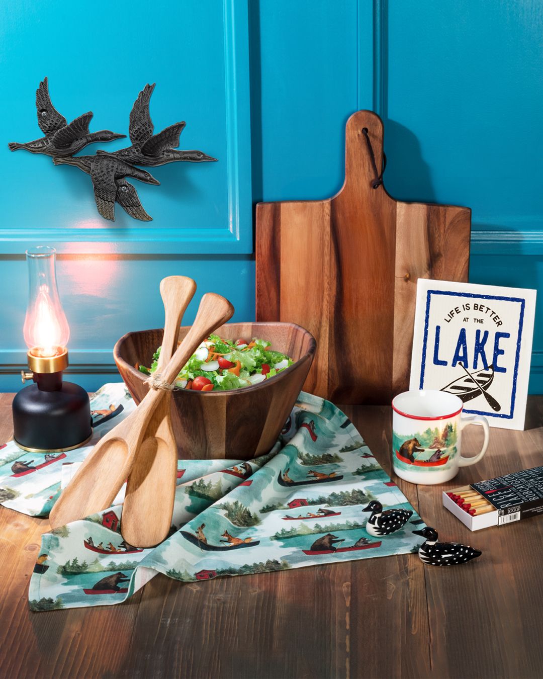 Escape to the cottage with our Cottage & Lake products! Featuring rustic, bird and animal-inspired pieces, your shop will feel like a wilderness retreat. 🌲🌲🚣🏻‍♀️🐻🦆⁠