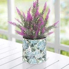 jardinière à motif floral