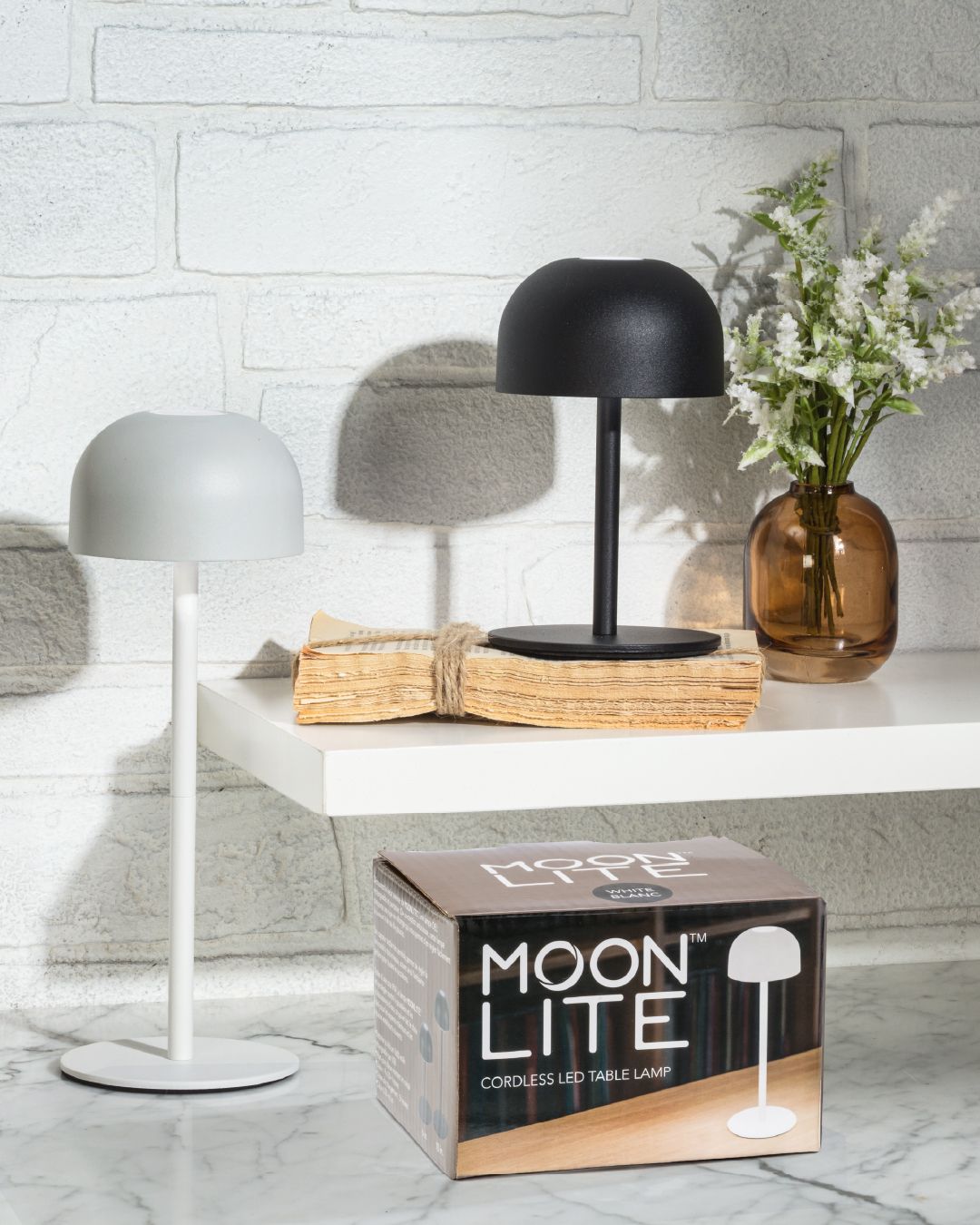 Check it out: new Moonlite & Minilite lamps! Compact, enduring and effortlessly stylish, they deliver brilliant light and timeless design in a beautifully modern form- all wrapped up in a chic, gift-ready box.⁠