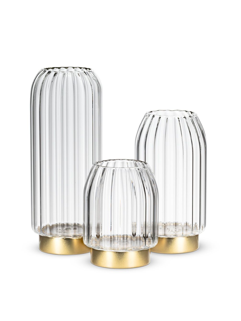LED Glass Vases