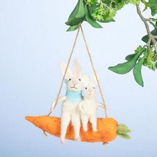 Bunny ornament