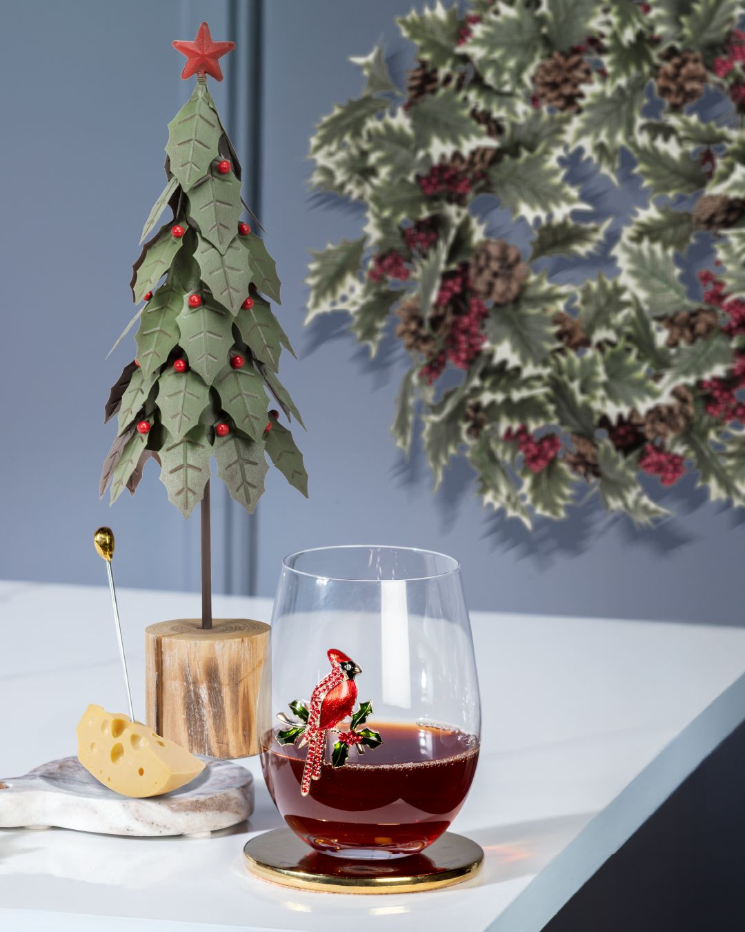 Have a holly jolly season with our holly-themed decor, wreaths and kitchenware! These iconic pieces will will fly off your shelves! 🎄🐦️❄️⁠