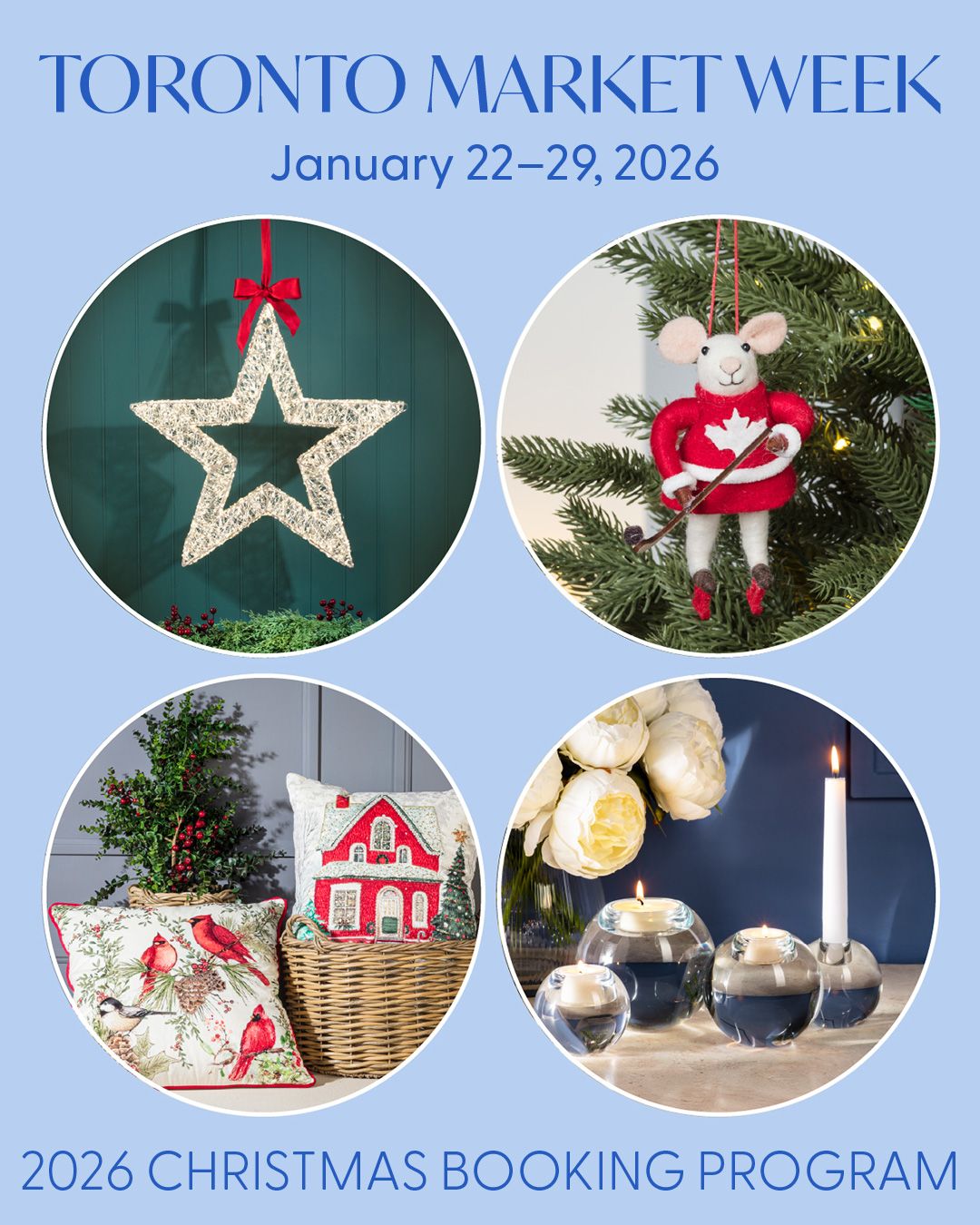 The Winter Market is only one month away! Visit our refreshed showroom and view our new Christmas launch in person, featuring over 1200 Christmas, Fall and Halloween products.⁠ ✨️💛😀⁠