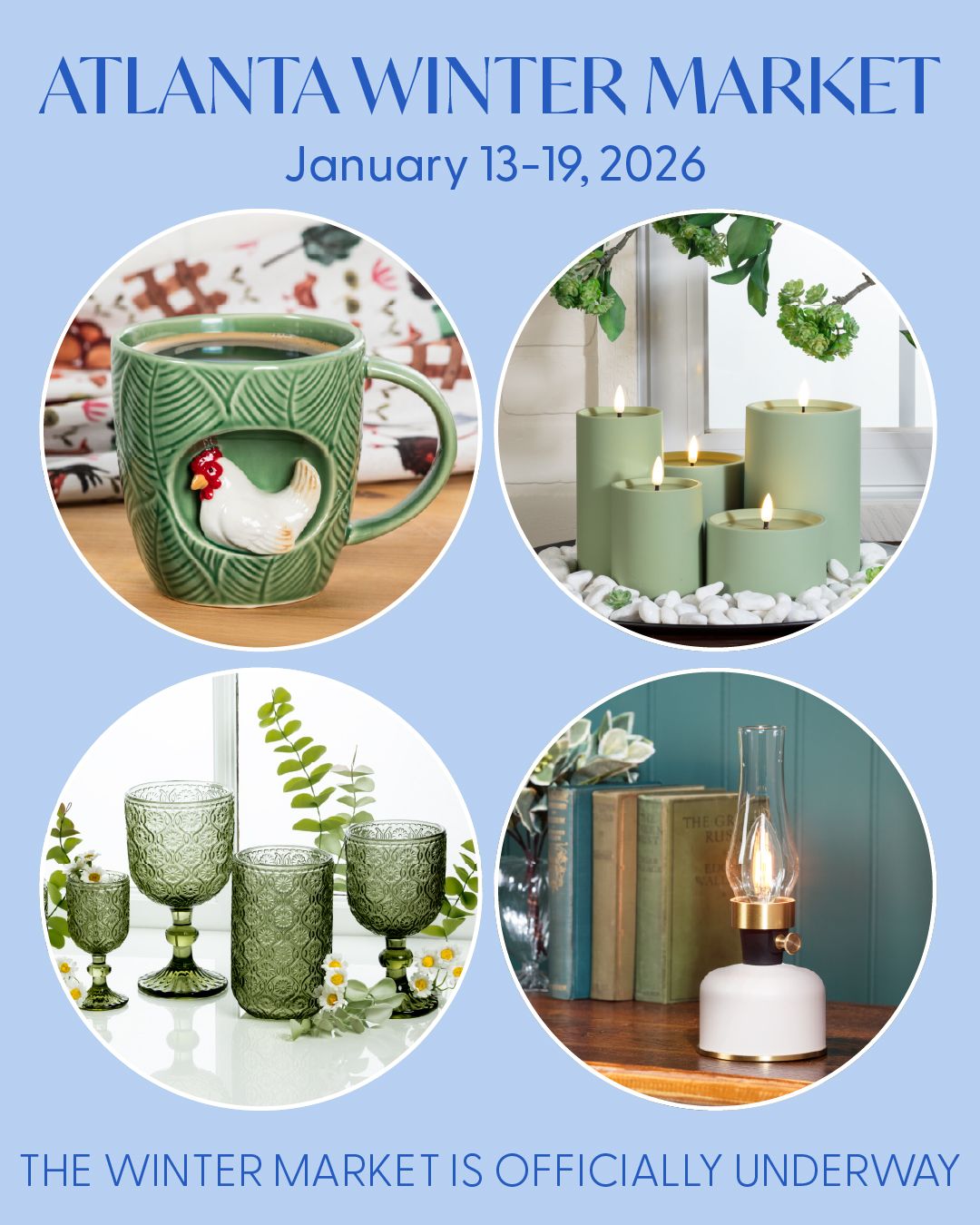 The Winter Market is officially underway! Visit our new Harper Group showroom to see the latest arrivals in person. Receive free freight on all orders over $1,000 placed in the showroom.❄️⁠ #atlantawintermarket