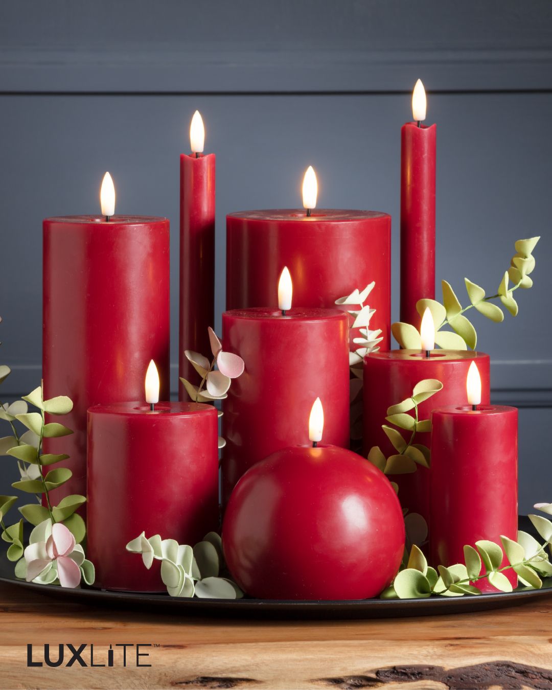 Light up the holidays with Luxlite! Crafted from real wax with a lifelike flicker, our Swedish-designed LED candles offer all the charm of candlelight—without the smoke or clean-up. ❤️💚🕯️🕯️🕯️⁠