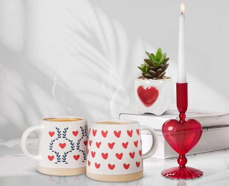 Valentine's mugs