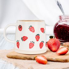 strawberry mug