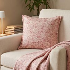 Coussins en motif de fleurs