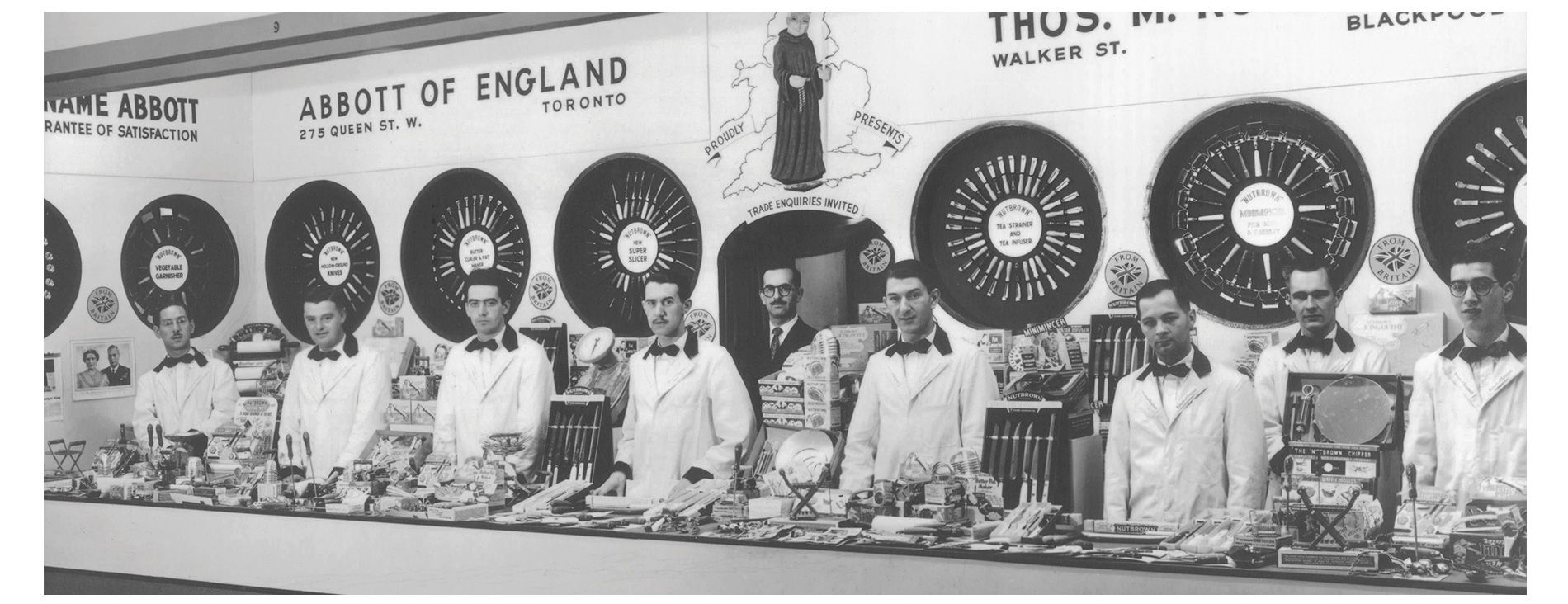 Ben Abbott at the CNE in 1950