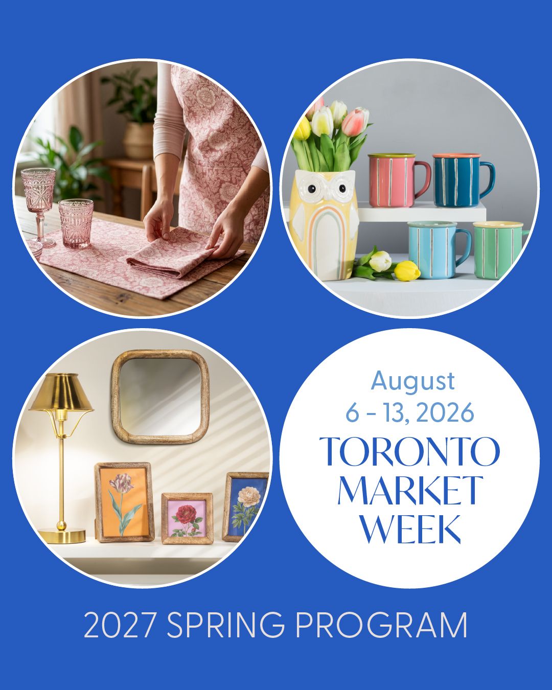 Gear up for the August Gift Show! Visit our showroom to view over 1000 brand new products and book your 2027 Spring Program! Plus, take advantage of flat rate freight with our show-only promos. 😀💛✨️⁠