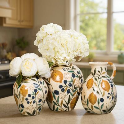Lemons Vase