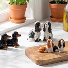 dog shaped salt and pepper shakers