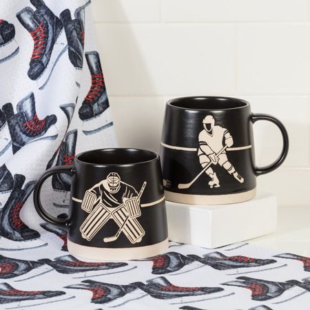 Hockey mugs