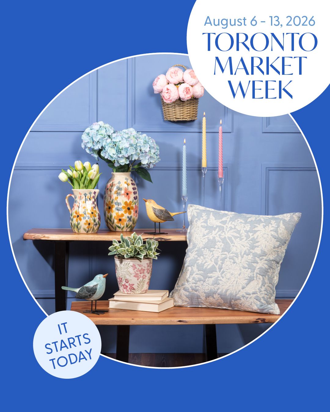 The August Gift Show, 2027 Spring Booking Program and our New Launch of over 1000 products all start today! Drop by the Abbott showroom at the International Centre until August 13 and take advantage of our show-only promos – no appointment necessary. ✨️💐🏵️😊💛⁠