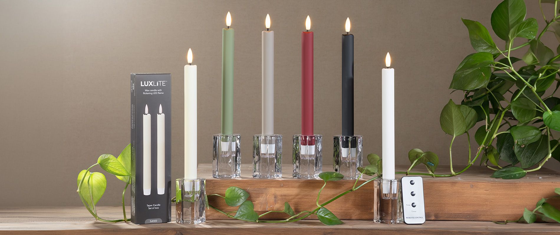 LED taper candles