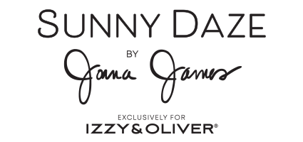 Sunny Daze by Jonna James exclusively for Izzy & Oliver Logo