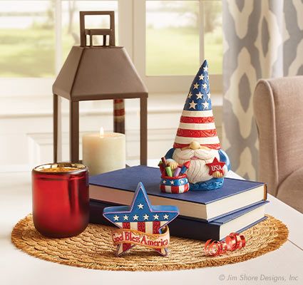 Patriotic Jim Shore Figurines