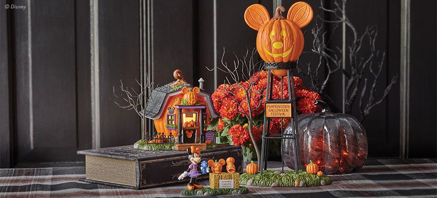 Disney Halloween Village items