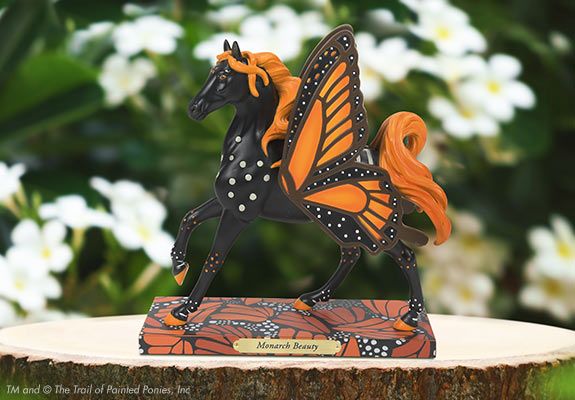 The Trail of Painted Ponies Butterfly Horse