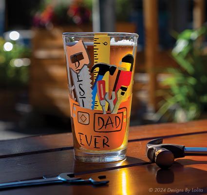 Dad Pint Glasses