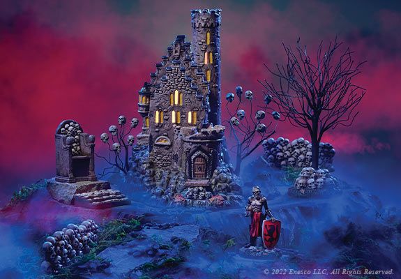 Halloween Village Castle