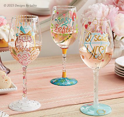 Lolita Wedding Themed Glasses