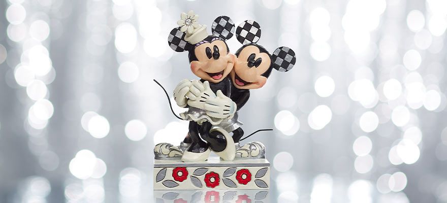 Mickey and Minnie Figurine