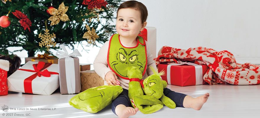 Baby With Grinch Stuff