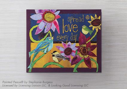Painted Peace Wall Hanging