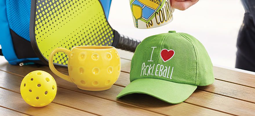 our name is mud pickleball mug and hat